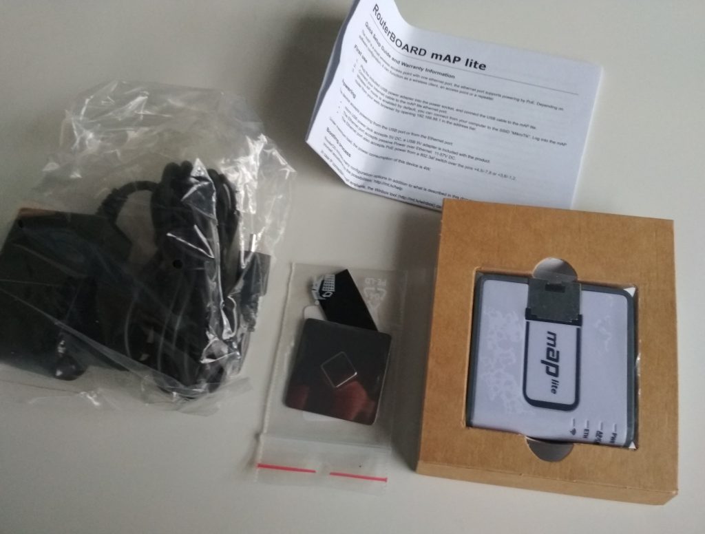 Mikrotik mAP Lite UnBox