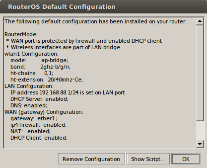 Mikrotik mAP Lite first logon irass.pl